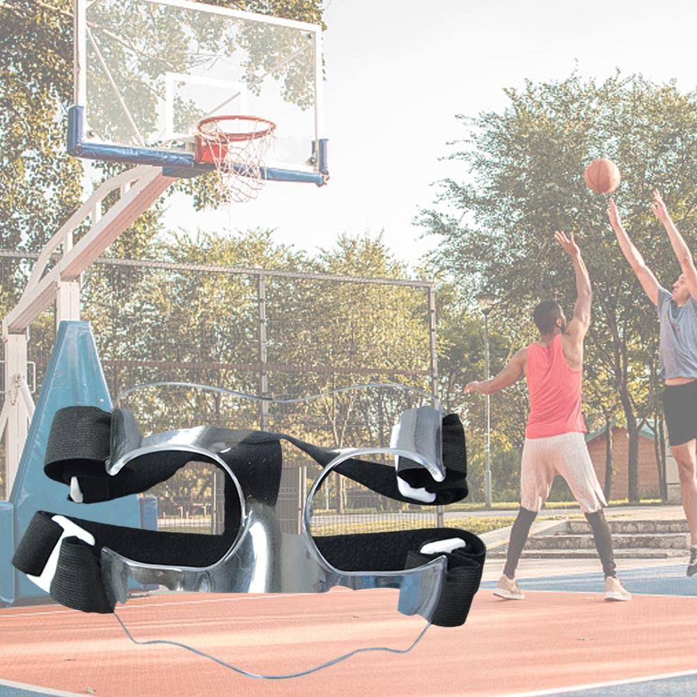 Protezione Naso Per Sport - Maschera Facciale Regolabile, PP Infrangibile, Per Basket/Calcio - Foto 11