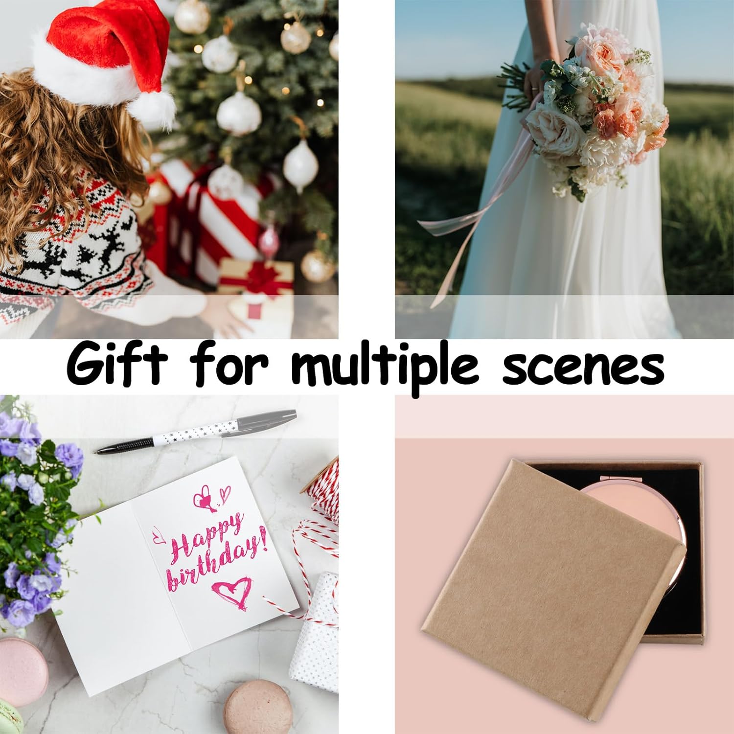 Daughter Gift from Mom Unique Birthday Gifts for Daughter to My Daughter Rose Gold Compact Mirror Christmas Graduation Gifts for Daughter from Mother - Image 6