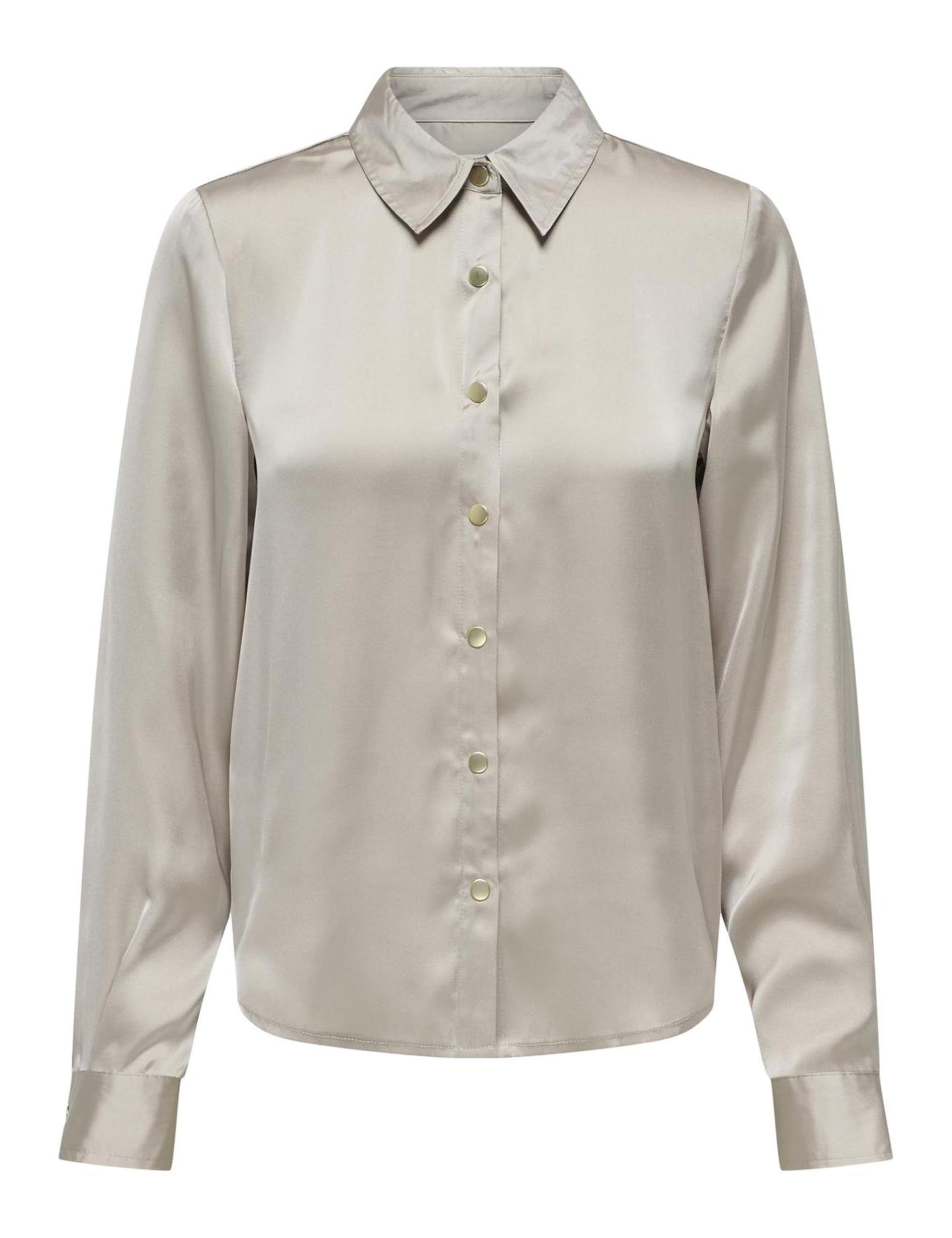 ONLY Damen Onlzora Ls Satin Shirt WVN