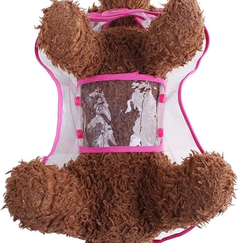 Miniatura 8 de Impermeable para mascotas, impermeable para perros pequeños, abrigo impermeable para cachorros, ropa impermeable transparente para perros pequeños y