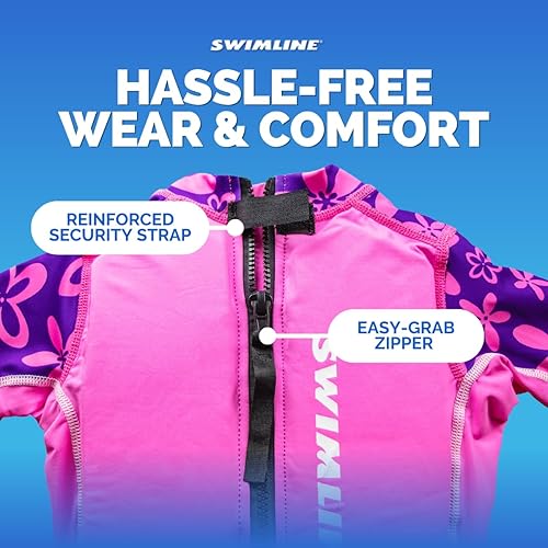 Miniatura 5 de Swimline Traje de entrenamiento flotante de licra para niñas