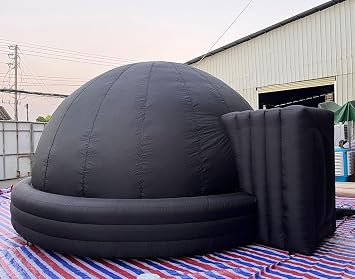 Portable Planetarium Inflatable Mobile Projection Dome Tent with Air Blower + Seperate PVC Mat for Education Platform, Schools, Museums, Science Centers Events