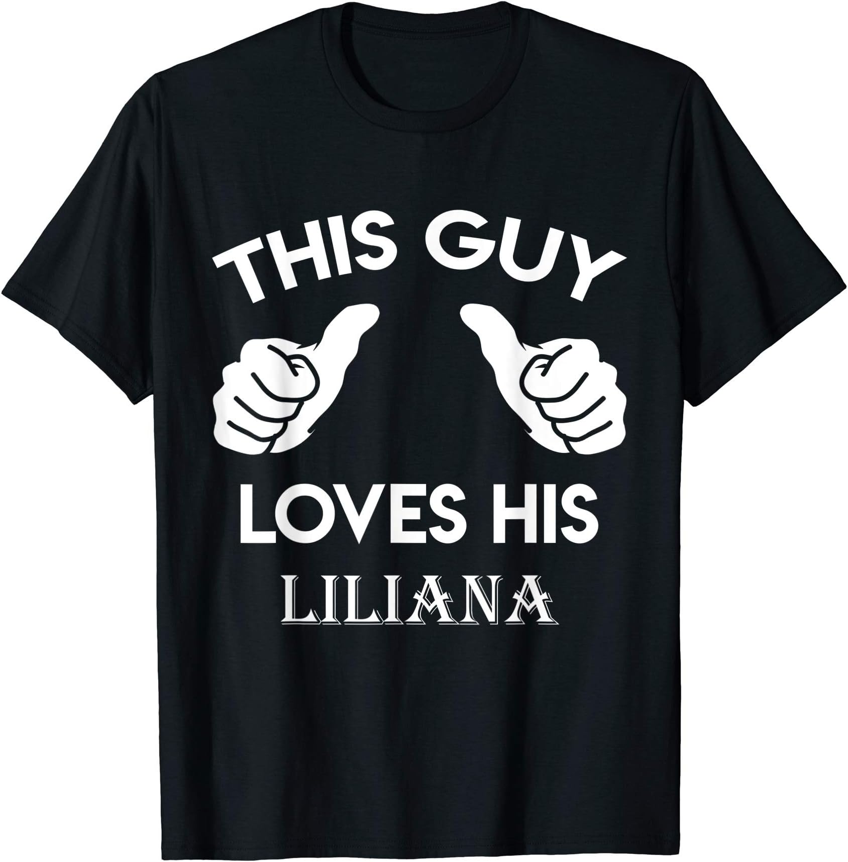 I love LILIANA giftThis guy loves his LILIANA gift valentine Anniversary 71k T-Shirt