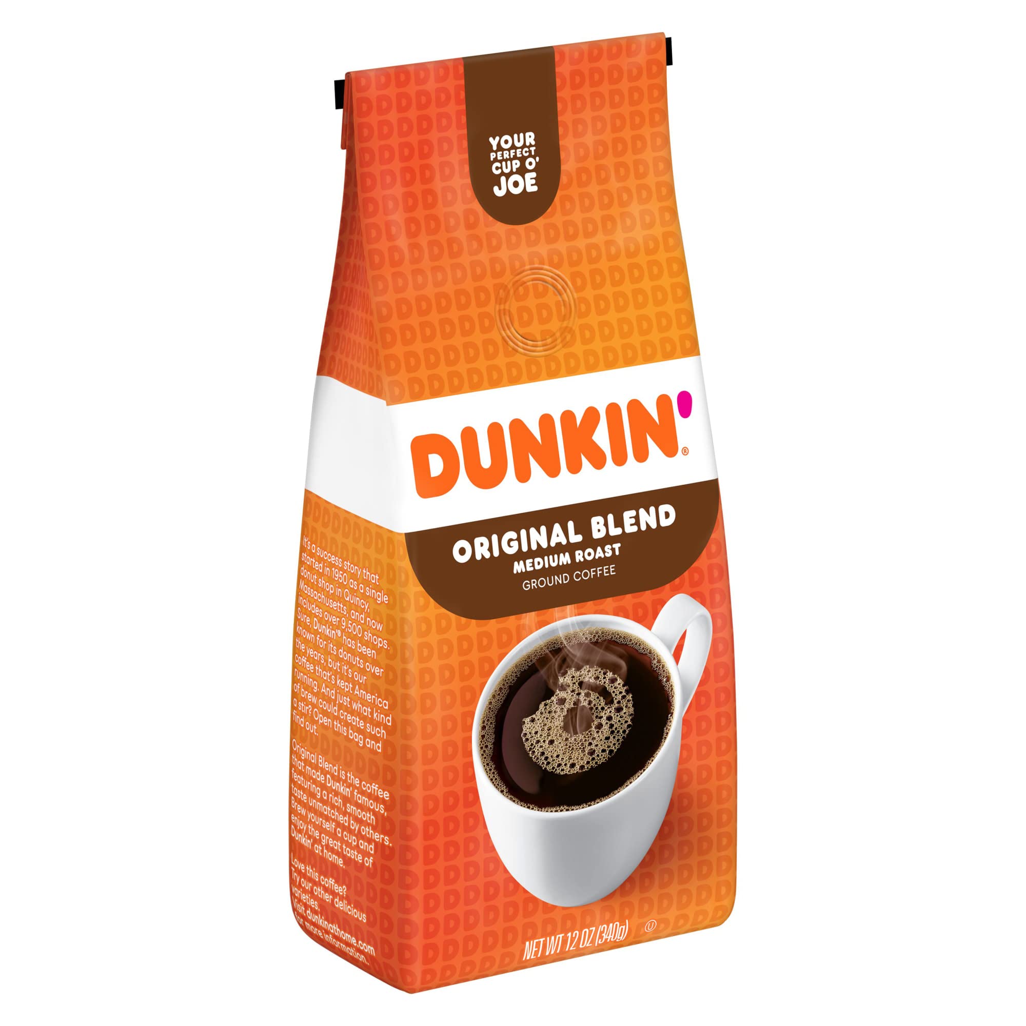 Dunkin Donuts Original Blend Ground Coffee - 12 oz