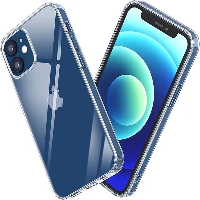 Custodia Trasparente TPU Slim per iPhone 12 Mini - Protezione Morbida e Anti-Graffio