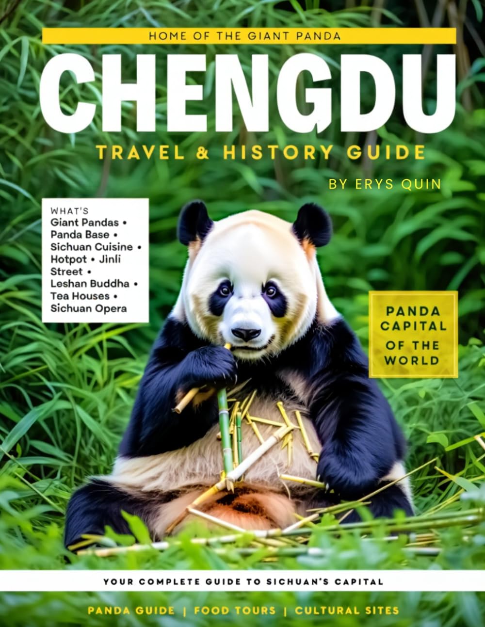CHENGDU TRAVEL & HISTORY GUIDE 2027 (FULL COLOR): Your Complete Companion to Heritage Sites, Local Cuisine, and Cultural Experiences in Chengdu, including temple complexes, gardens, and local crafts