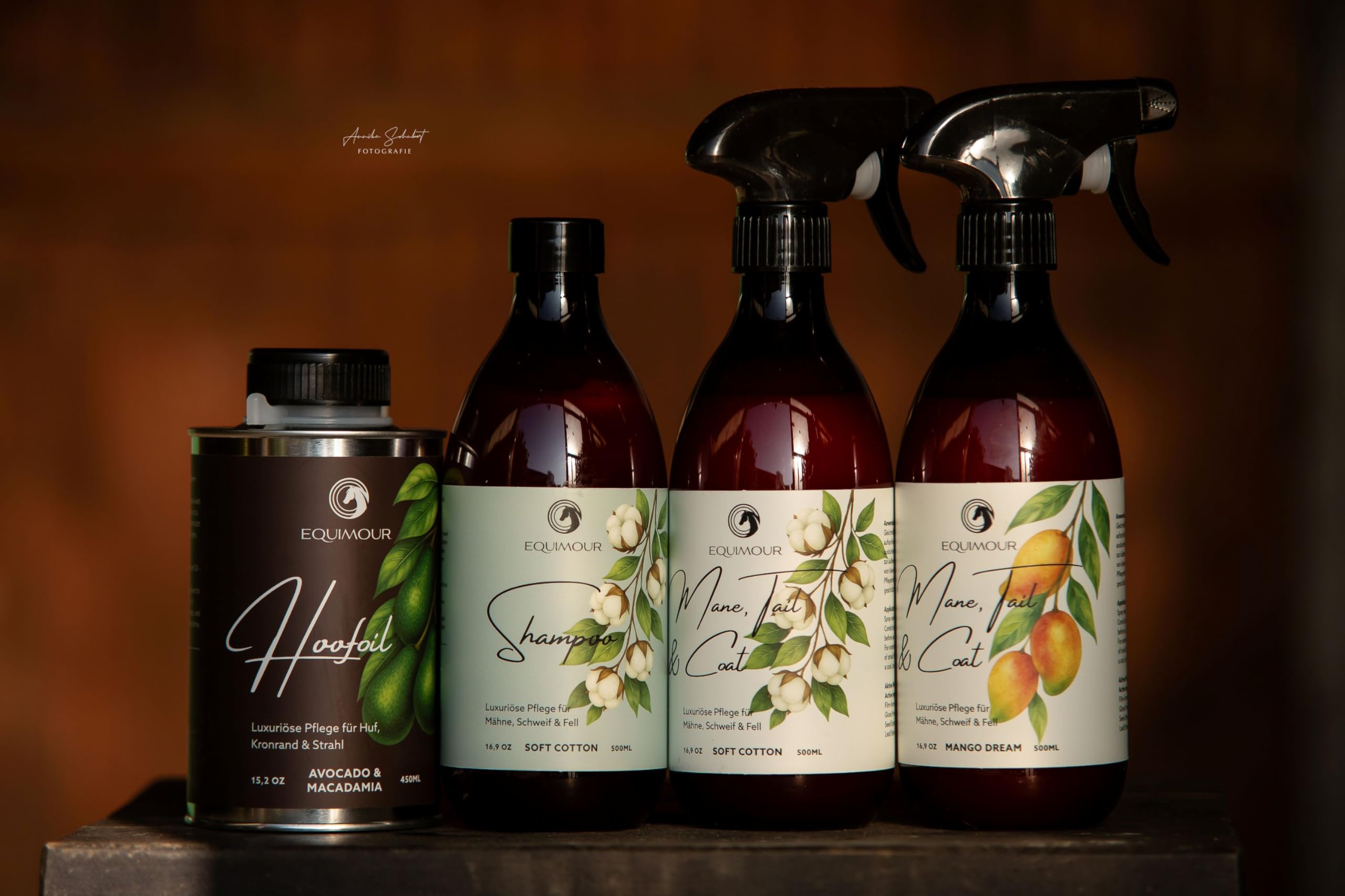 Spray per criniera e coda cavalli lucido cura pelo profumo cotone morbido antipolvere