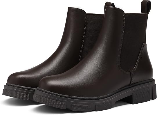 DREAM PAIRS Women's Chelsea Booties Ankle Boots