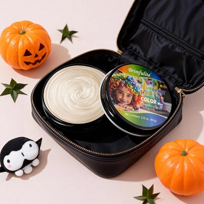 Cera temporal para el cabello blanca 2.12 oz miniatura 7