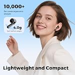 SOUNDPEATS Air6 HS BT 6.0 Ecouteurs sans fil, écouteurs semi-in-ear 13mm Pilote bio-composite triple aimant, LDAC Sans perte & Audio Hi-Res 45H L'heure du jeu, 4-Mic Annule le bruit, IPX5 | Puissant pilote dynamique Basse 13mm avec aimant triple jusqu'à 45