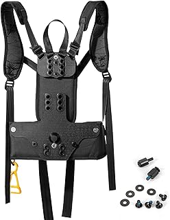 Backpack Vacuum Harness Compatible with Pro Team SuperCoach, CoachVac, Super QuarterVac HEPA, MegaVac, QuietPro BP HEPA, Provac Vac Cleaner, Replaces Parts # 103166 Backplate Harness System Complete