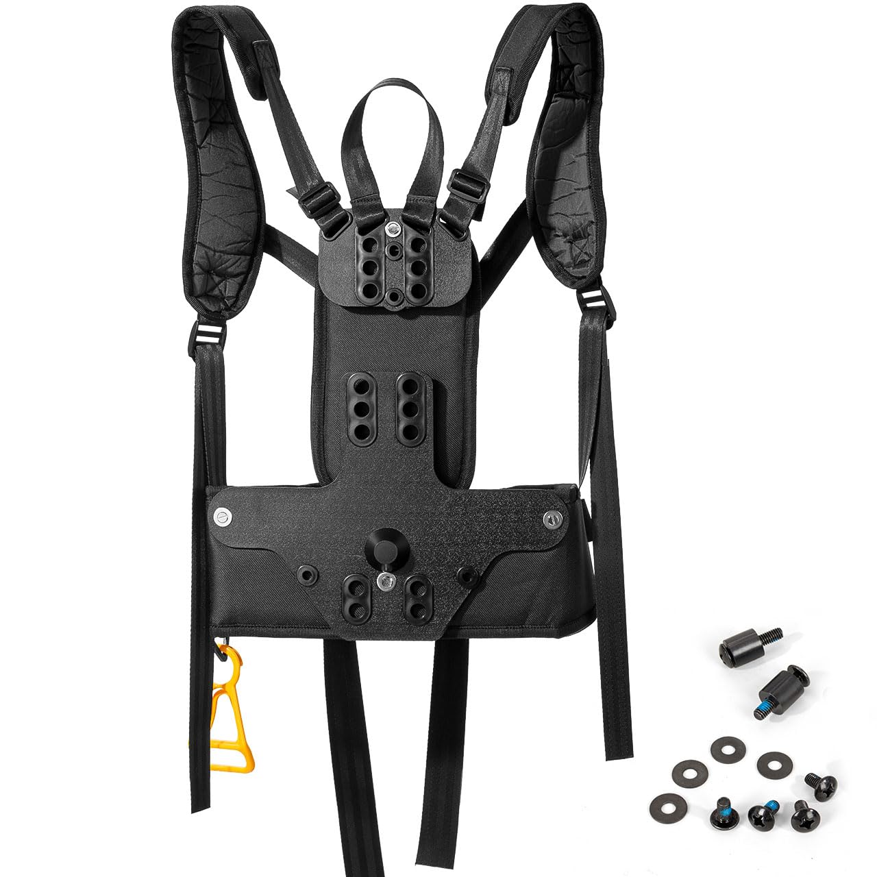 Backpack Vacuum Harness Compatible with Pro Team SuperCoach, CoachVac, Super QuarterVac HEPA, MegaVac, QuietPro BP HEPA, Provac Vac Cleaner, Replaces Parts # 103166 Backplate Harness System Complete