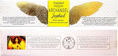 Miniatura 5 de Colección de incienso de Arcángel Chamuel, Gabriel, Jophiel, Michael, Raphael, Uriel, Zadkiel 7 aromas distintos diseñados para cada arcángel 7