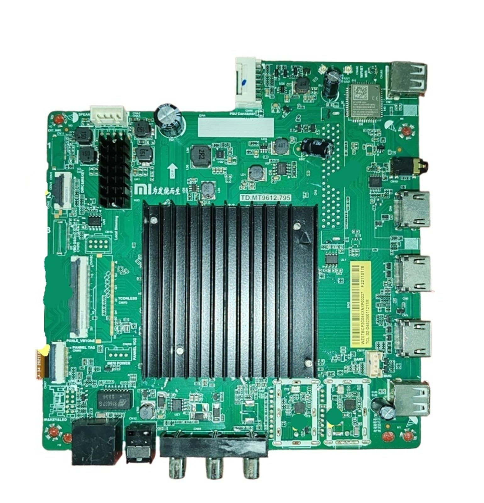 TD.MT9612.795 Placa Base De TV WiFi De Red 1tuner Compruebe La Interfaz Lateral con Claridad(1T 5P)