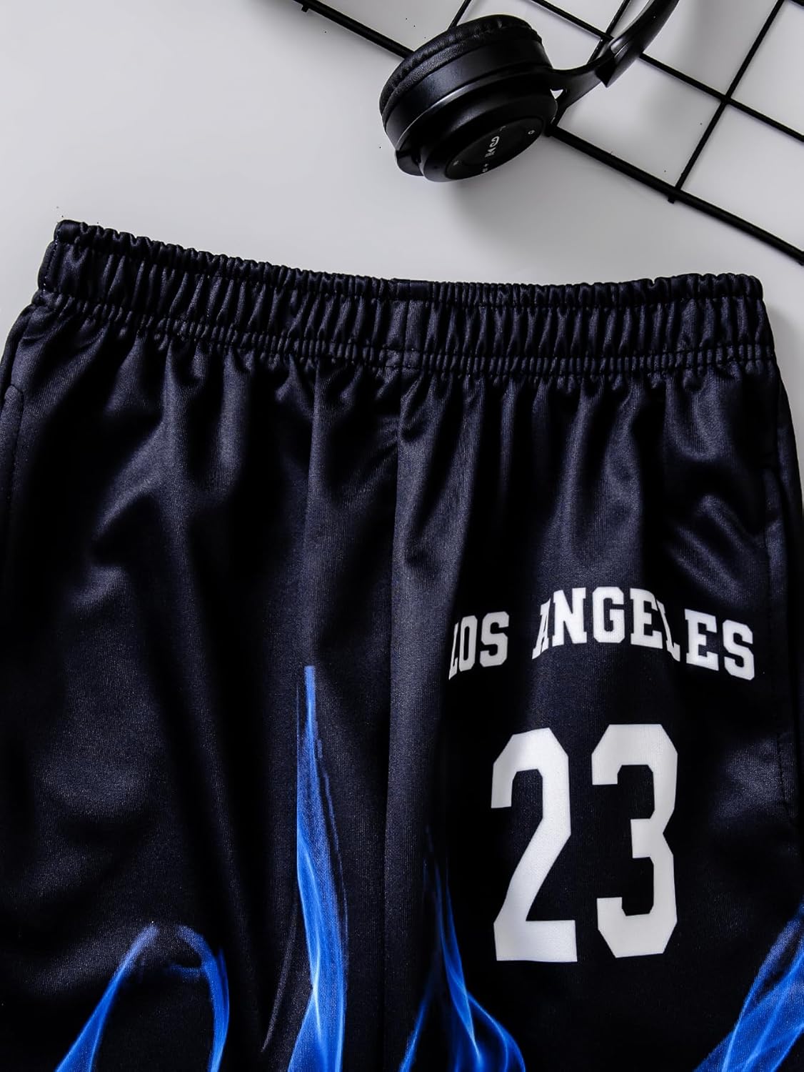 Boys Sweatsuits Two Pieces Pants Set 3D Fire Printed Hoodies Sweatshirt and Sweatpants Set Outfit Sets for Boy 5-14Y - Image 4