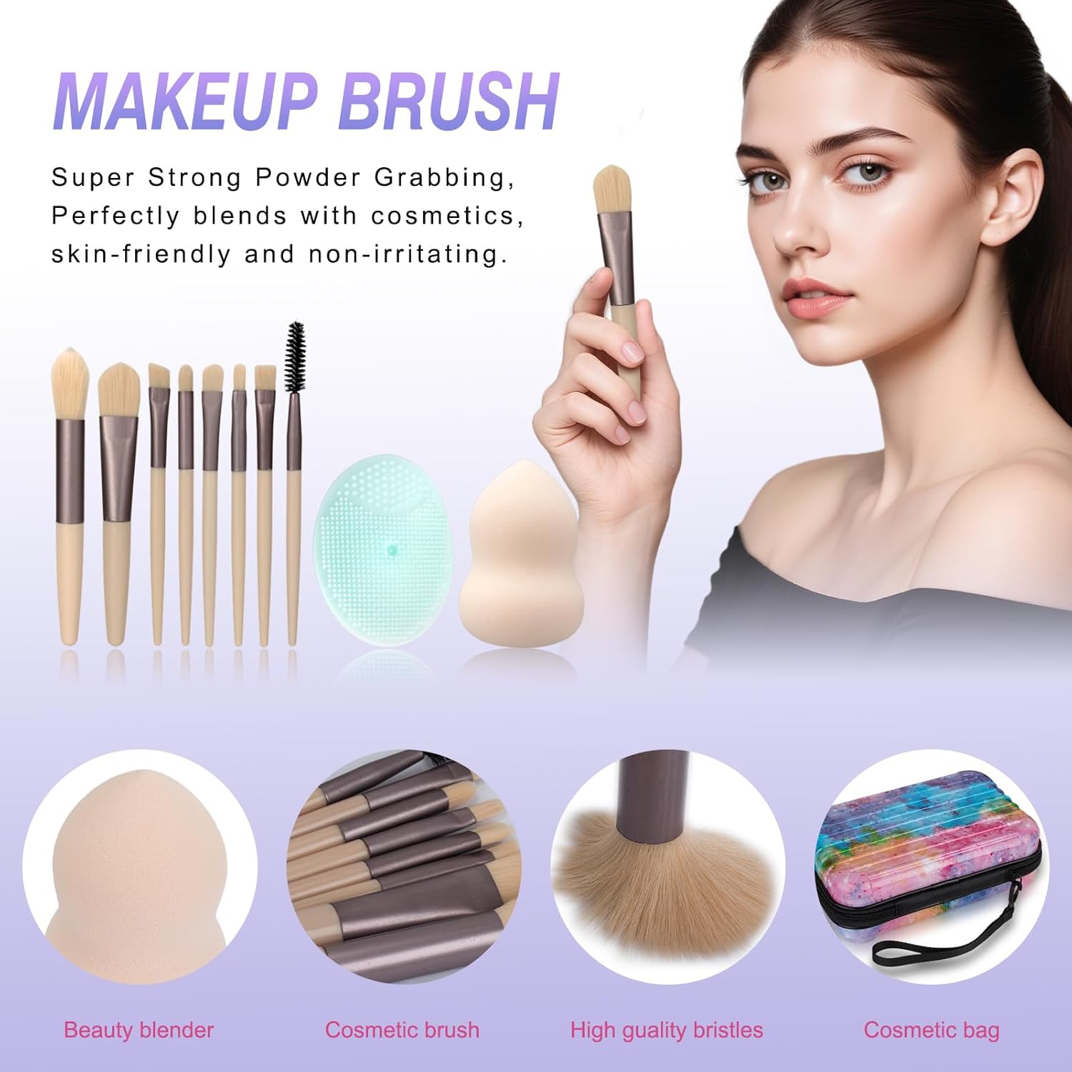 Makeup Kit for Teens Makeup Gift Set for Beginners Teenager Makeup Sets Travel Makeup Kits for Teenagers Girls 14-16 Make Up Kit for Teen & Girls - Image 8