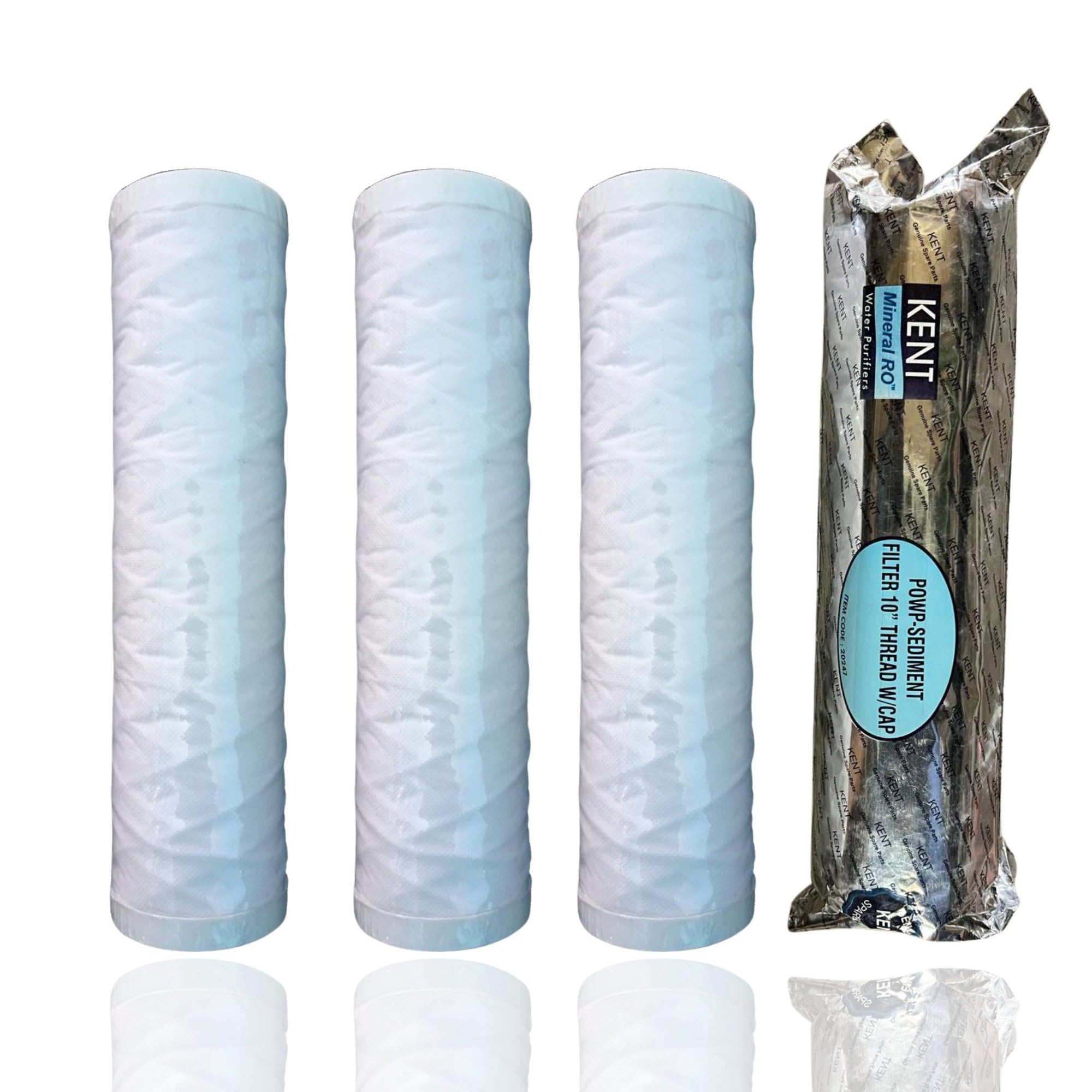 POWP-Sediment Filter 10 Inch Thread WCAP (Pack of 3) | POWP Sediment | KNT Mineral RO Water Purifier Filter | Free Antiscalant Balls (B0CTQH2XLT) Amazon Price History, Amazon Price Tracker