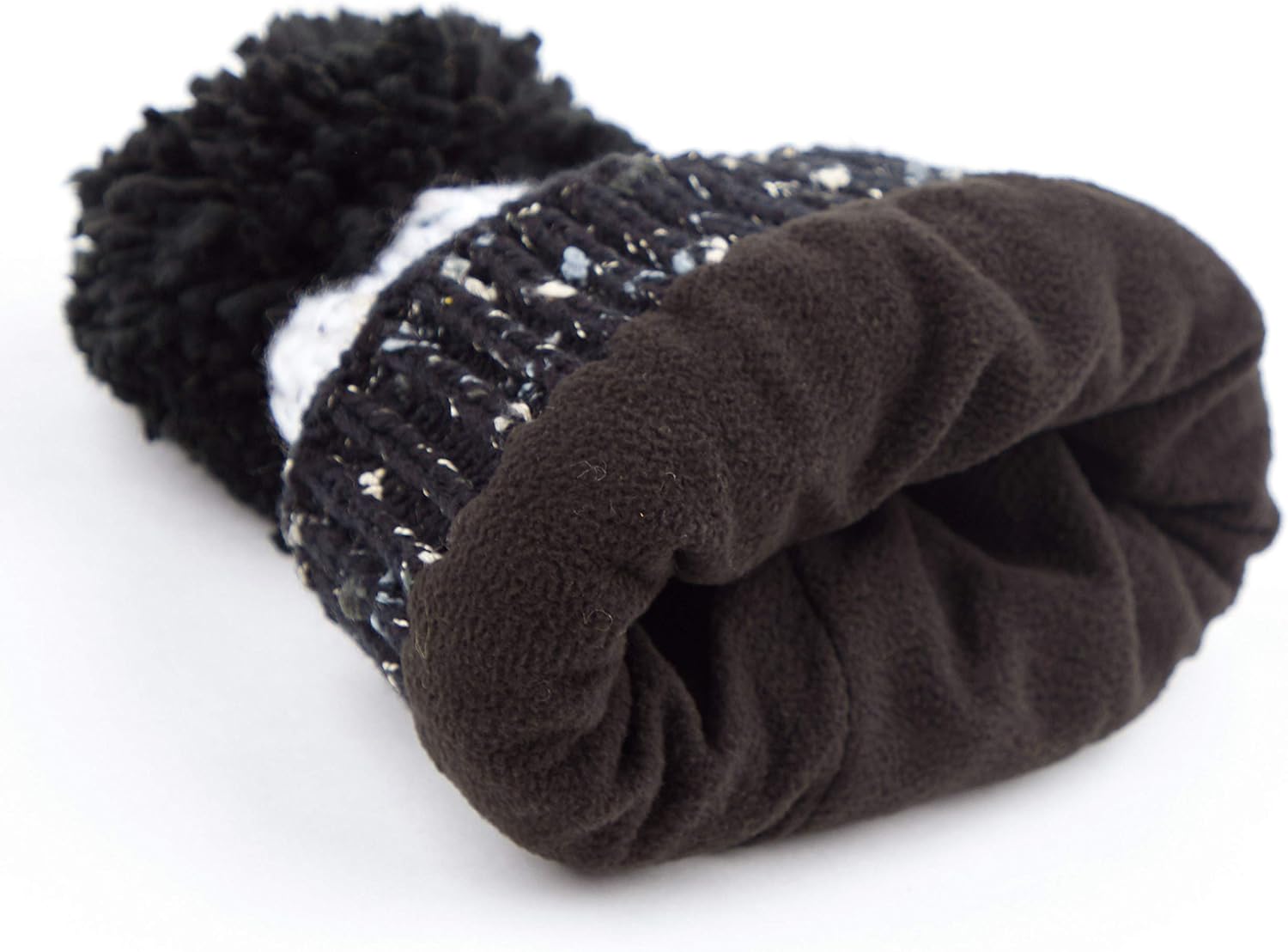 C.C Exclusives Women's Winter Seed Stitched Confetti Pom Beanie Hat (HAT-1816)(HAT-2214)(HAT-2085)(HAT-3841) - Image 4