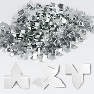 300Pcs Glazing Push Points – Zinc Plated Glazier Points for Picture Framing, Windows, Glass Installation & DIY Crafts