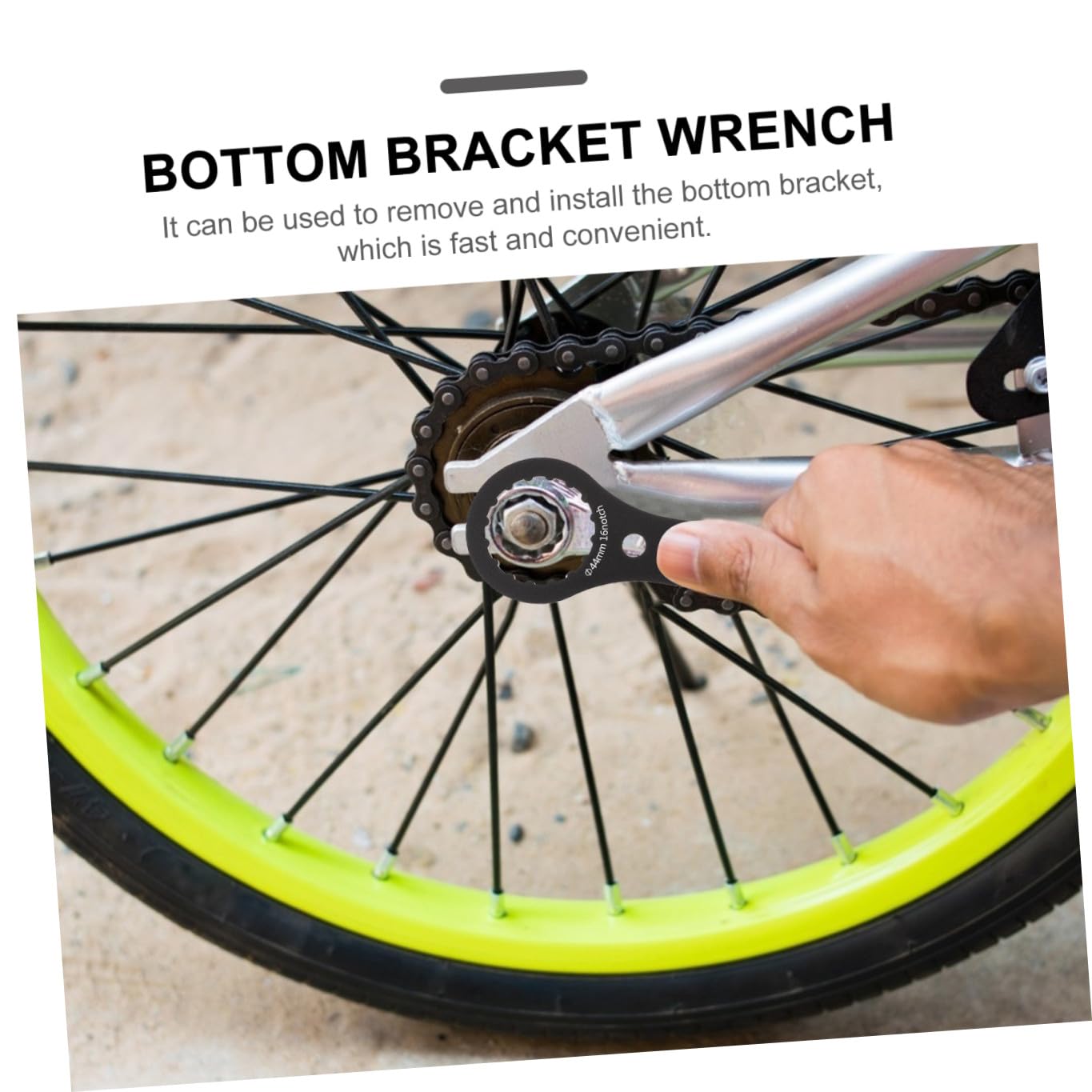 Yardwe 3piezas Herramienta De Reparación De Bicicleta De Bielas y De Eje De Fondo Herramienta Multifuncional para Montaje y Desmontaje De Bicicletas De Montaña y Carretera Diseño