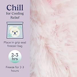 warmies Junior Microwavable & Weighted Stuffed Animals, Unicorn - Heated Stuffed Animal Plushie for Warmth & Comfort - Cute Soft Plush Toys for Adults & Children (Boys, Girls, Babies & Toddlers)