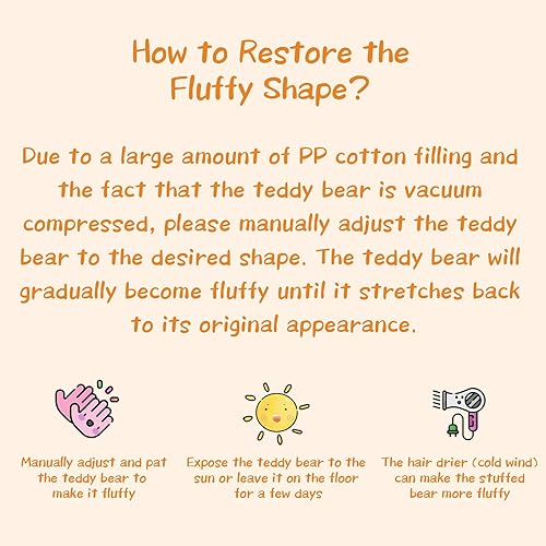 Miniatura 5 de MorisMos Oso de peluche gigante oso de peluche grande de 36 pulgadas oso de peluche grande suave para baby shower niños y niñas