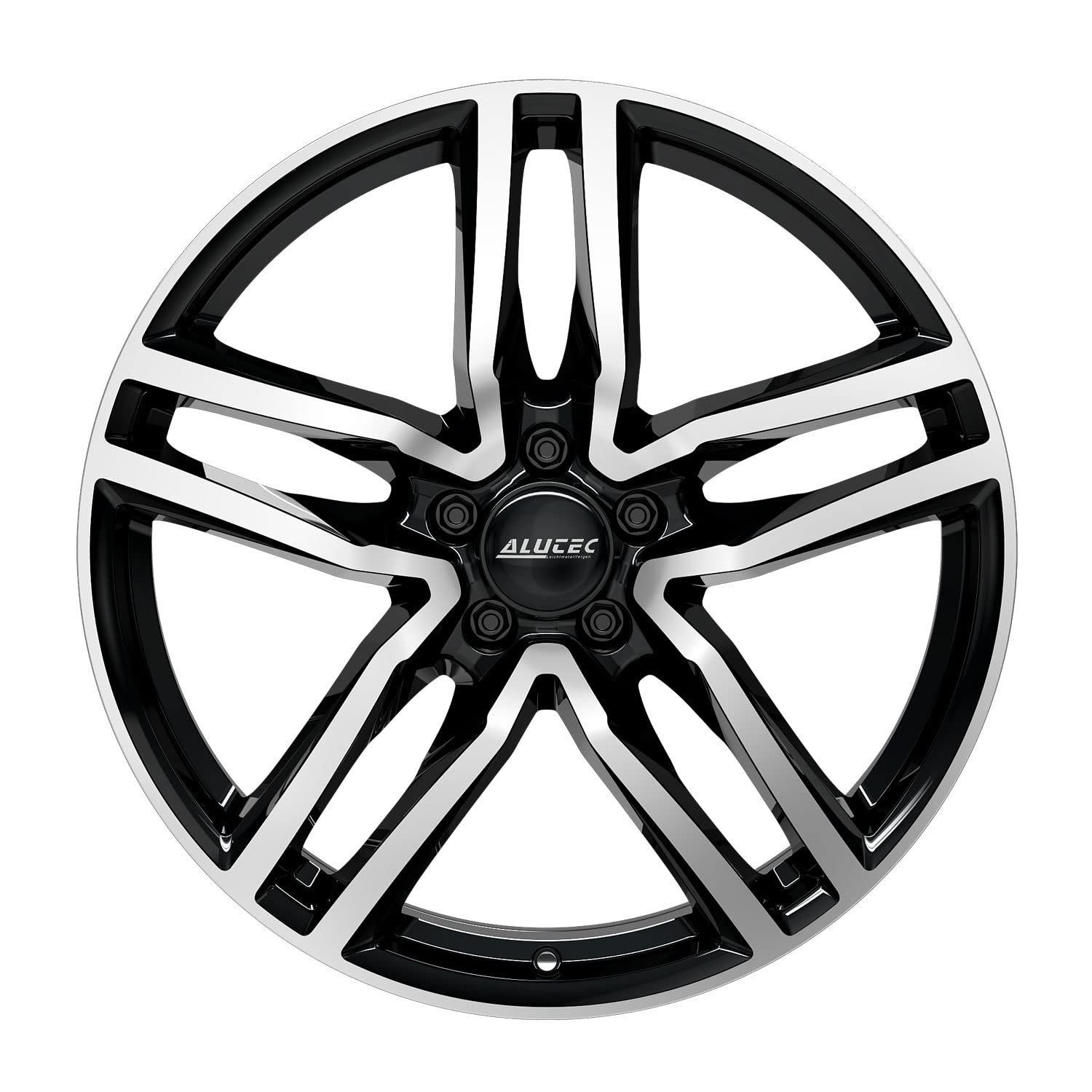 4 x felgi Alutec Ikenu 8.0Jx19 ET38 5 x 112, diamentowo-czarne, polerowane fronty kompatybilne z INFINITI QX30