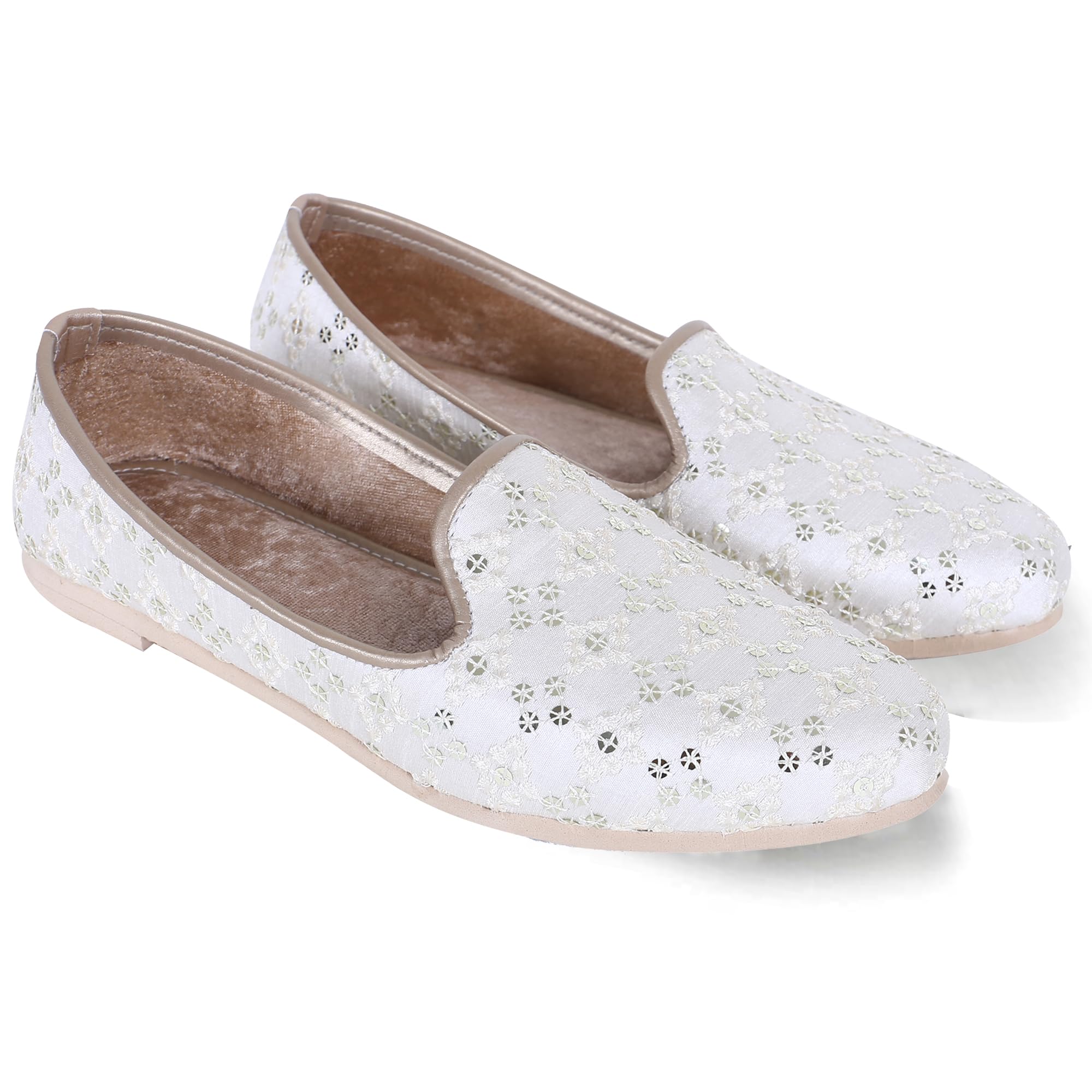 DFR Men Ethnic Jutti Wedding Kurta Loafer Shoe Juti Off White, UK Size 6 (B0C7819G6Z) Amazon Price History, Amazon Price Tracker
