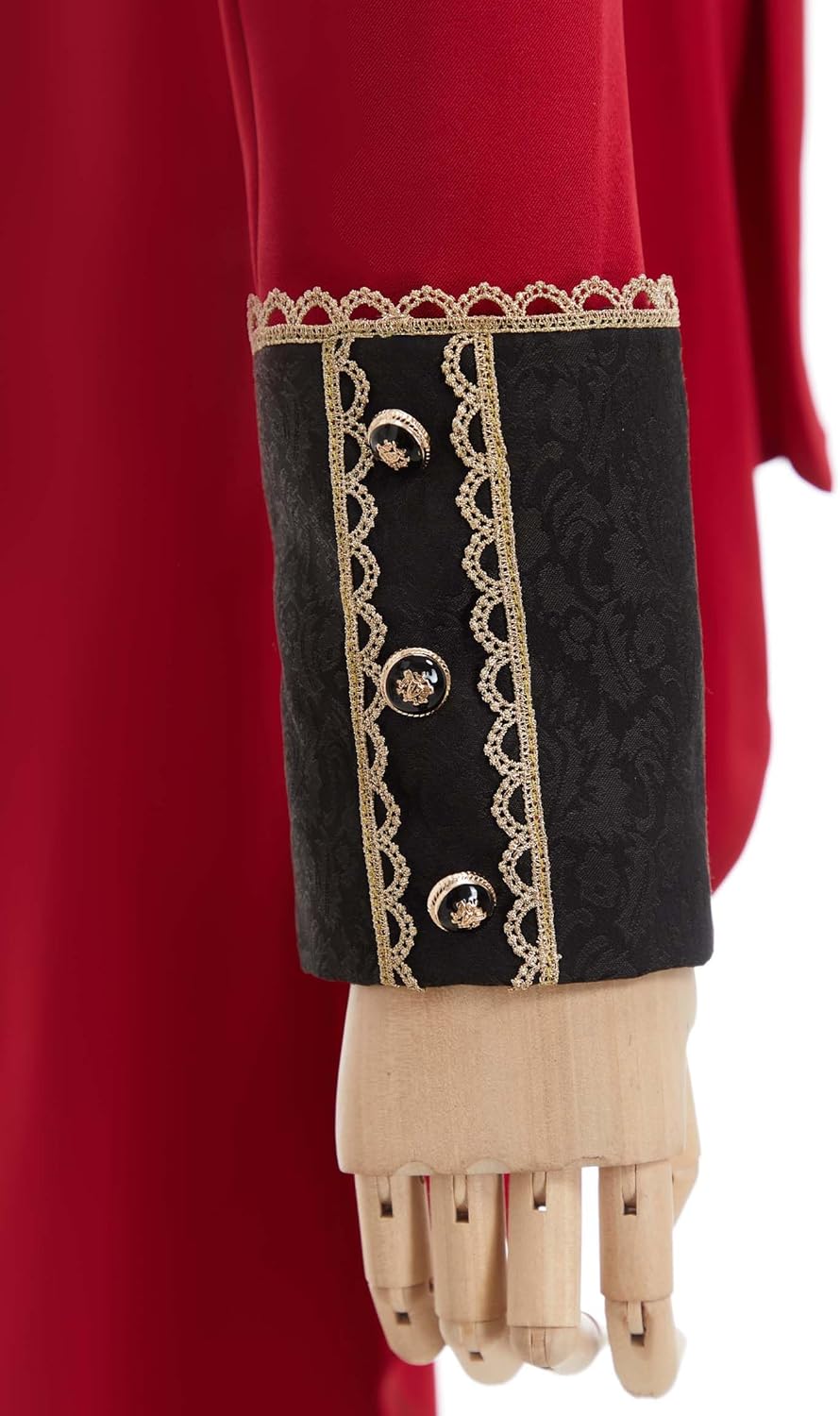 Cosplay.fm Women Pirate Costume Swashbuckler Captain Jacket Victorian Gothic Vintage Tailcoat with Parite Hat and Belt