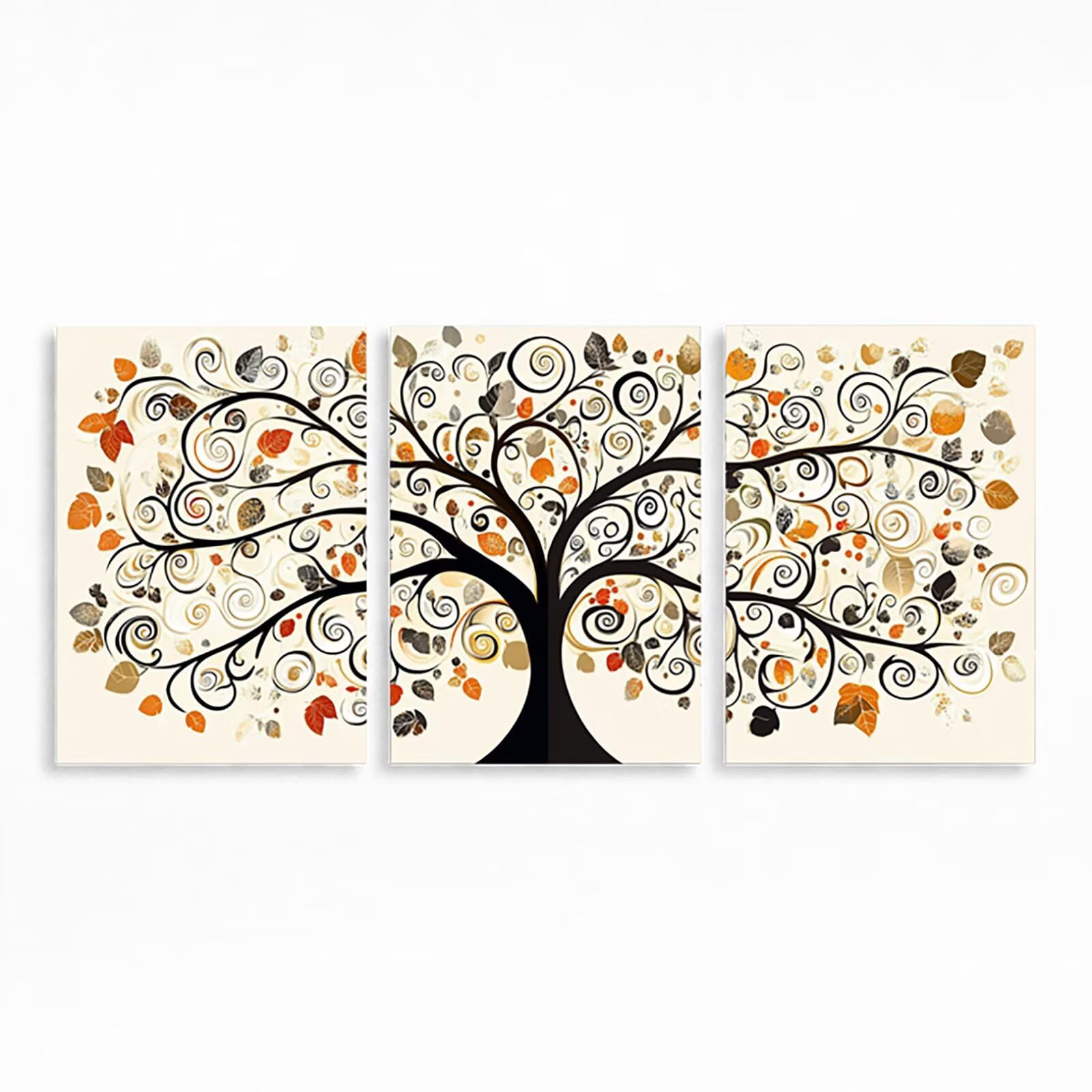 Diament Malarstwo Drzewo, Cyrkonie Malarstwo Numery Dorosły 3 Paczki, 5D DIY Diamentowe Malarstwo Dorosły 40x60cm, Diamentowy Krajobraz Ścieg krzyżykowy Zestaw Rzemiosła do Dekoracji Salon Sypialnia