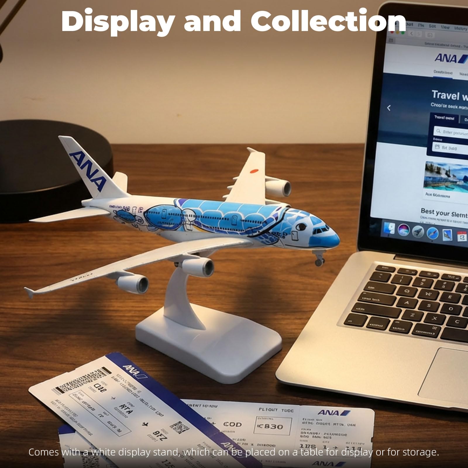 Amazon.co.jp: QIYUMOKE A380 1/300 ANAカラー ブルータートルスタイル