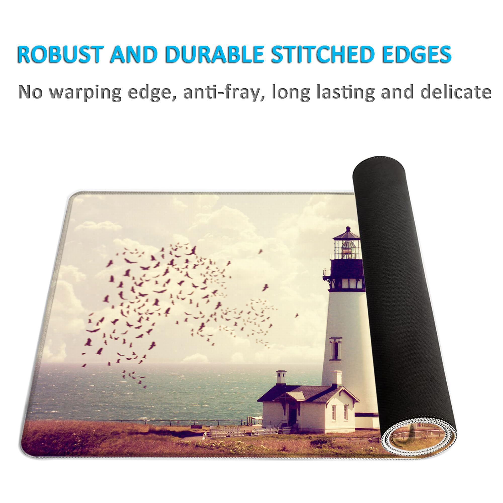 LL-COEUR XXL Gaming Alfombrilla de Ratón Computer Escritorio Mouse Pad 120 x 60 cm (1200 x 600 x 2 mm, Color 7)