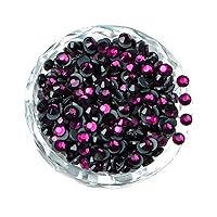 Vista 12 de LPBeads 6400 piezas de pedrería termoadhesiva peridoto con base plana, 5 tamaños mixtos, gemas de cristal redondas de vidrio con pinzas y lápiz