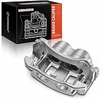 A-Premium Front Left Disc Brake Caliper Assembly with Bracket for Chevy Equinox 2005-2006, Pontiac Torrent 2006, Saturn Vue 2004-2007