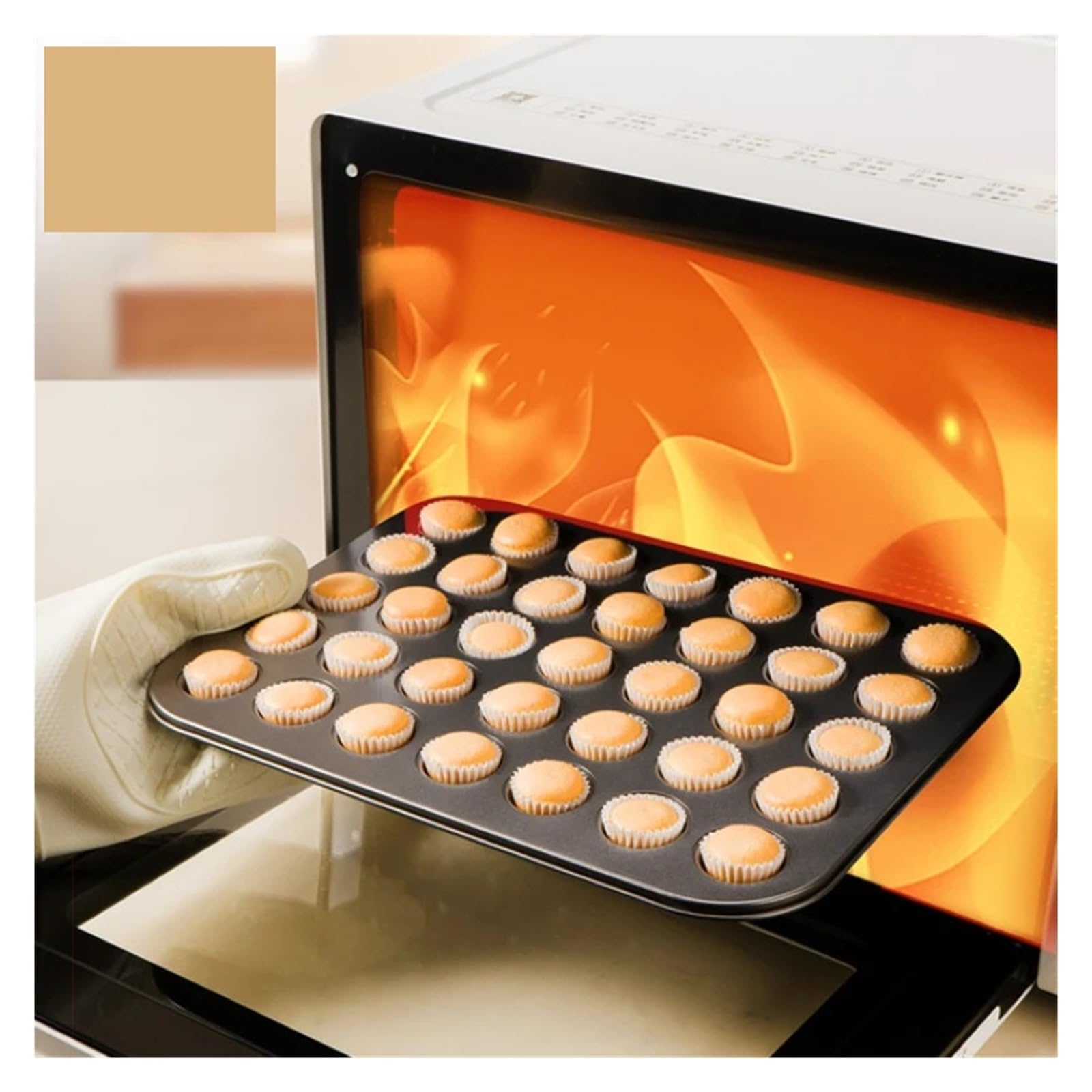 Compatible con horno Mini molde for pasteles