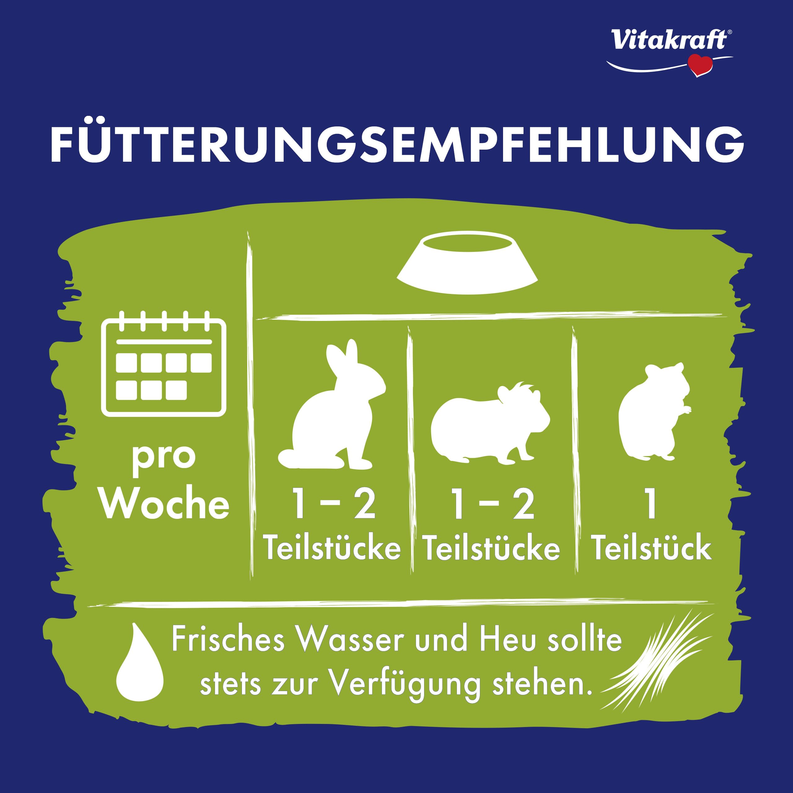 Vitakraft Frutti Corn, Fruchtschnitte für Nager, mit Banane, mit Feige, mit Datteln, portionierbar durch Bruchrillen, ohne Zusatz von Zucker und Getreide (20x 30g)