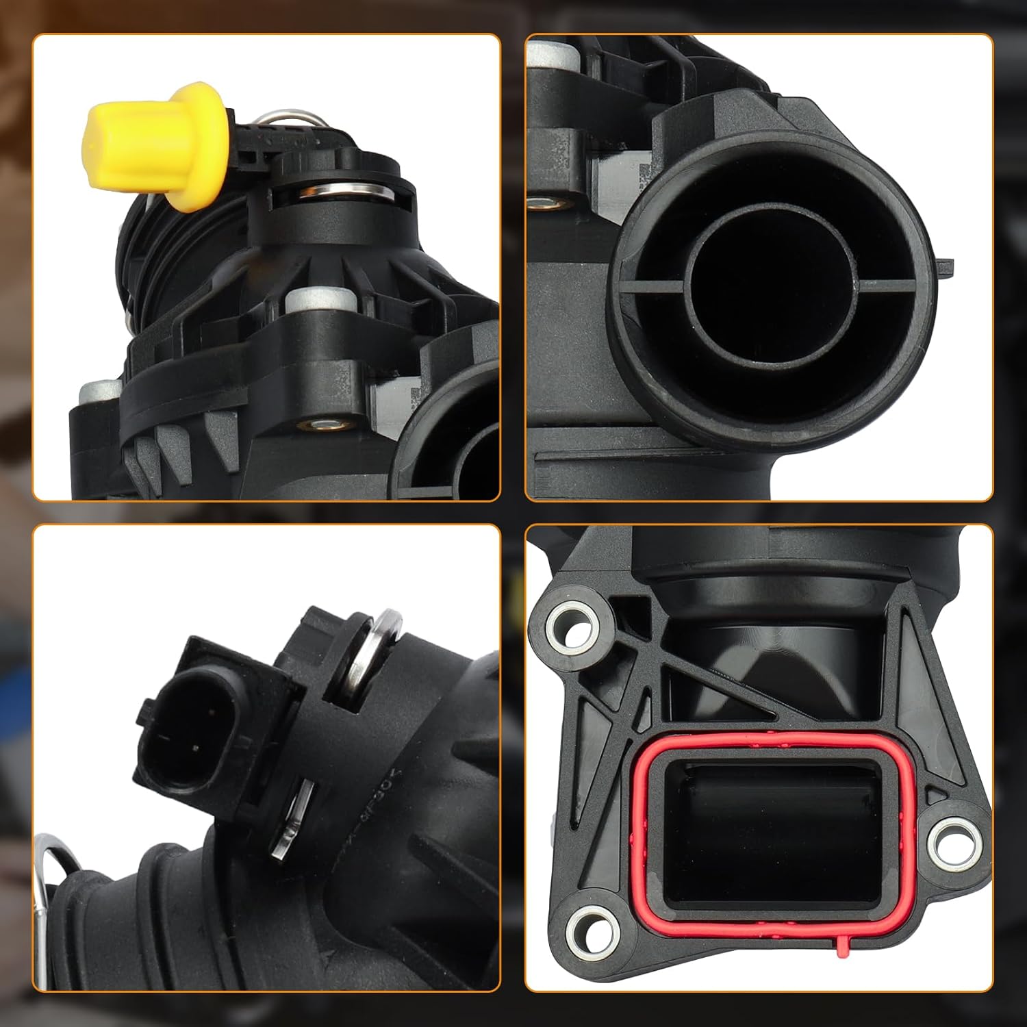 Engine Coolant Thermostat Housing 2012-2018 for Mercedes-Benz C300 E350 E400 GLE350 GLK350 ML350 SLK350