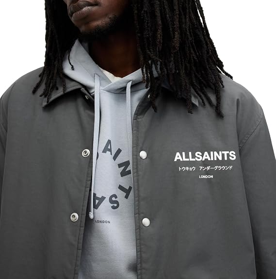 AllSaints Men's Undrgrnd Coach Jacket
