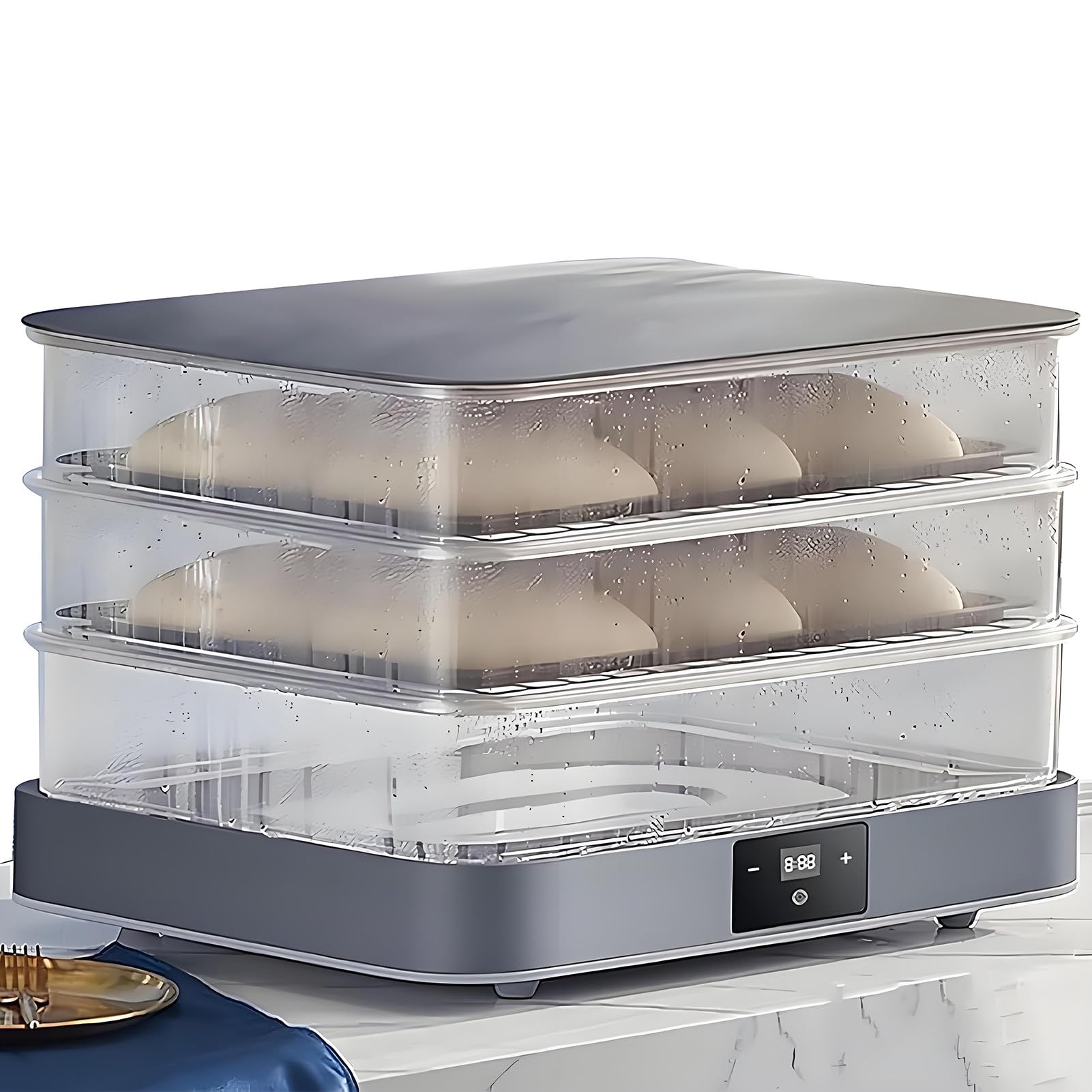 Fermentation du pain maison simplifiée avec ce fermenteur transparent de table