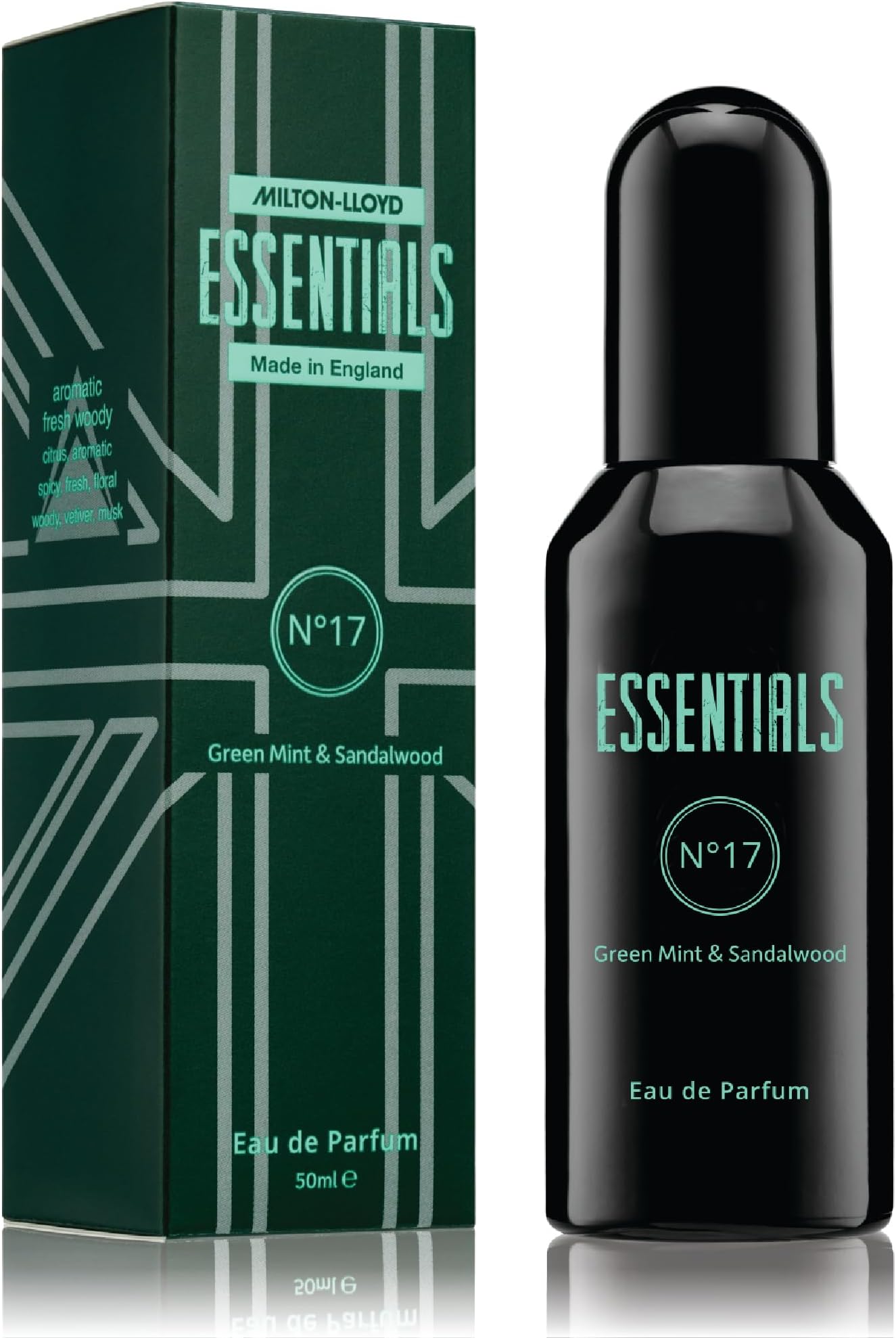 ESSENTIALS No 17 Perfume for Him. 50ml Eau de Parfum, Luxury Fragrance - Mens Aftershave, Long Lasting Fragrance