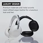 Sony 1000X THE COLLEXION Wireless Noise Cancelling Headphones, Luxury Comfort with Curated Materials, HD NC Processor QN3, 12 Mics, Spatial Audio, Mastered by Engineers, 24 Hour Battery, Platinum