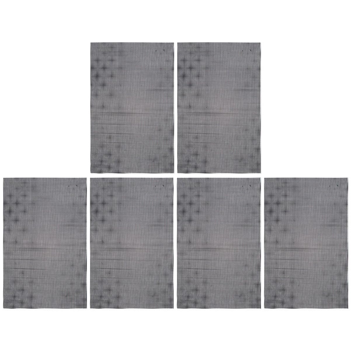 Maille en plastique anti-effilochage pour broderie canevas lot de 6