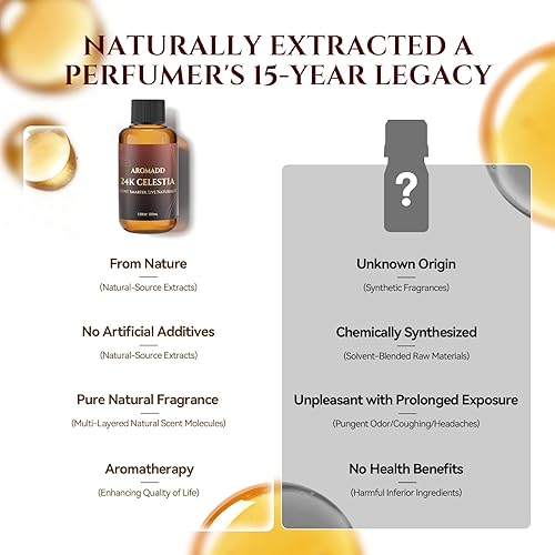 Miniatura 8 de AROMADD - Aceite difusor de celestia de 24 quilates inspirado en el aroma de hotel de lujo, 3.38 onzas líquidas, difusor de aroma y difusor de