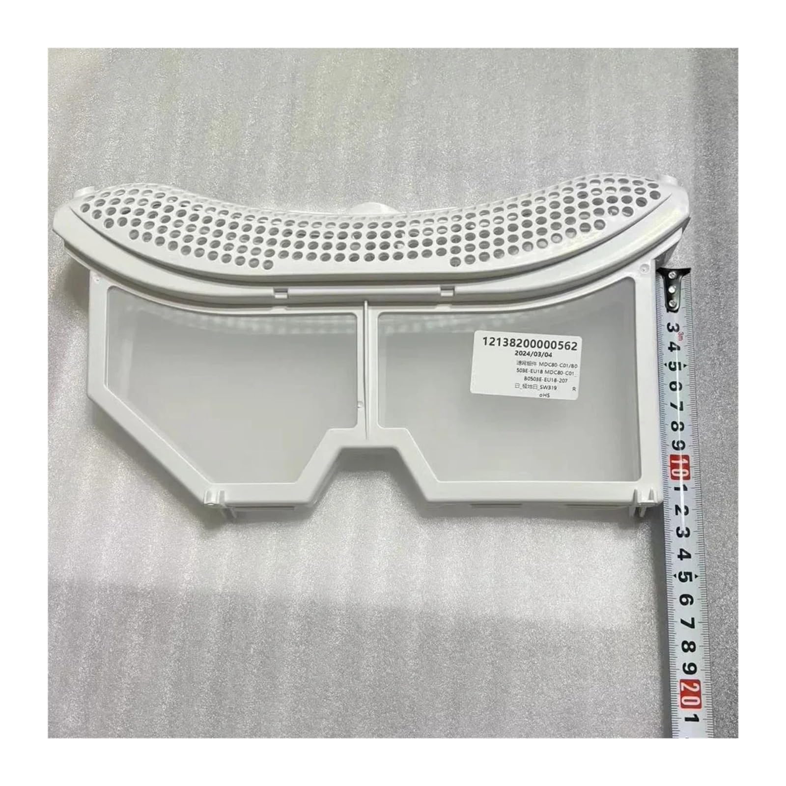 Filtro Anti-pelucchi For Lavatrice | Compatibile con Midea TH90VL8G MH90-L05J MH80-GFL03W