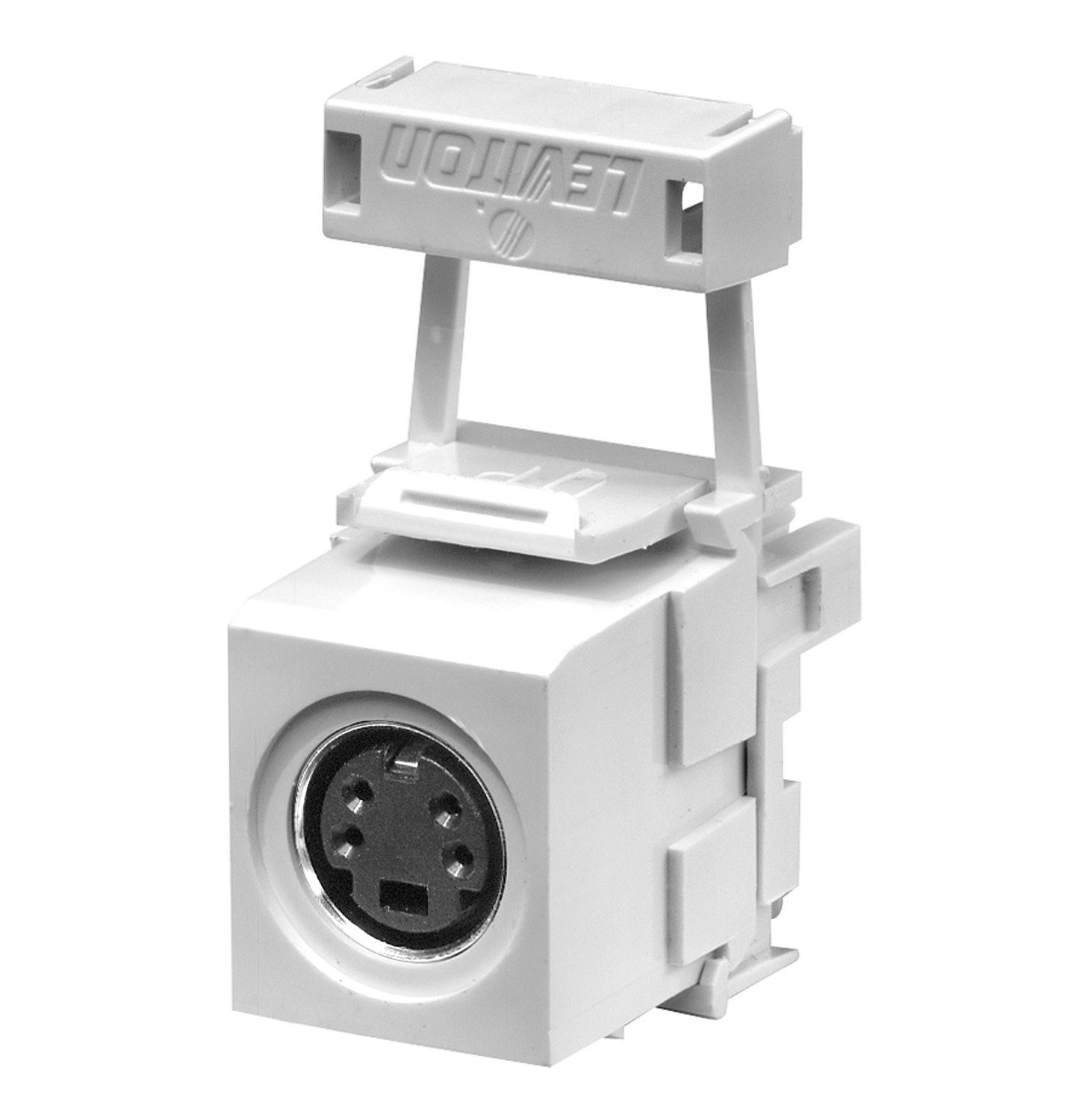 Quickport S-video Snap-in Connector R03-40734-w For Media Networks