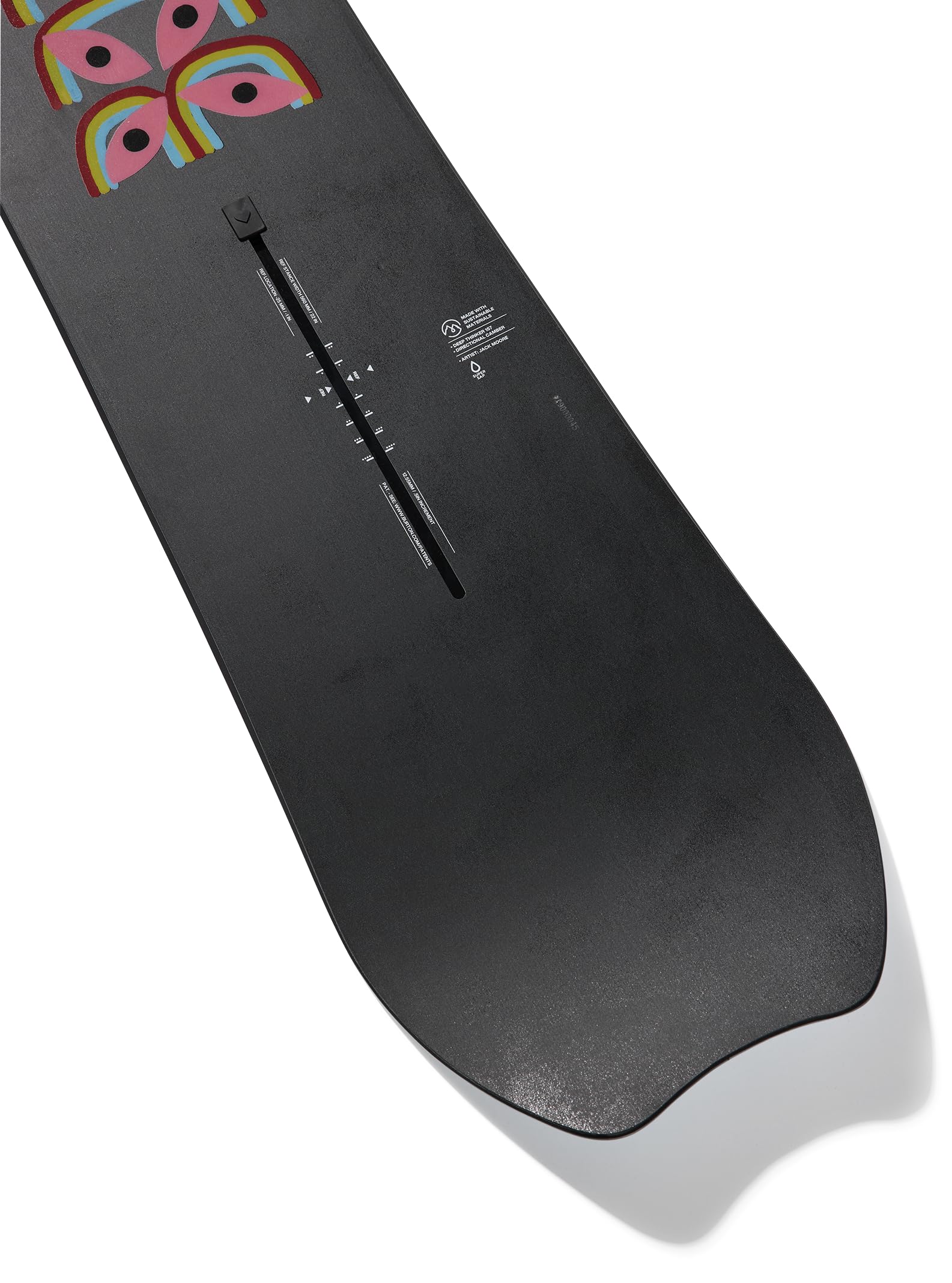 Burton Men's Deep Thinker Camber Snowboard, 157cm (W), Freestyle