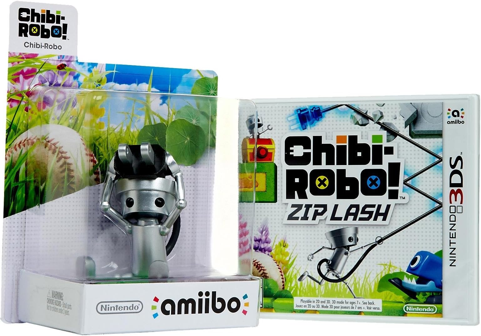 Chibi-Robo!: Zip Lash with Chibi-Robo amiibo bundle - Nintendo 3DS Bundle Edition