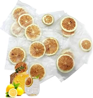 KWOLYKIM Dried Lemon Slices, Individual Packs Dehydrated Fruit Dry Lemon for Cocktails Garnish Fruit Tea Crafts Cake Decoration Home Decor Candle Crafts 100% Natural & No Additives, No Sugar Added(1.77oz/50g)