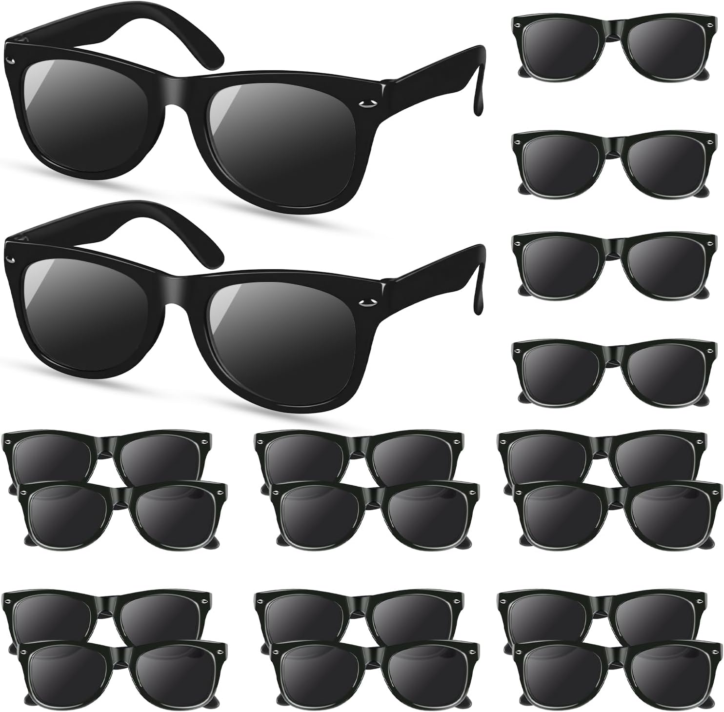 Kids Sunglasses Bulk, Kids Party Favors Sunglasses for Age 3-8, UV400 Protection Neon Kids Sunglasses Bulk for Boys Girls