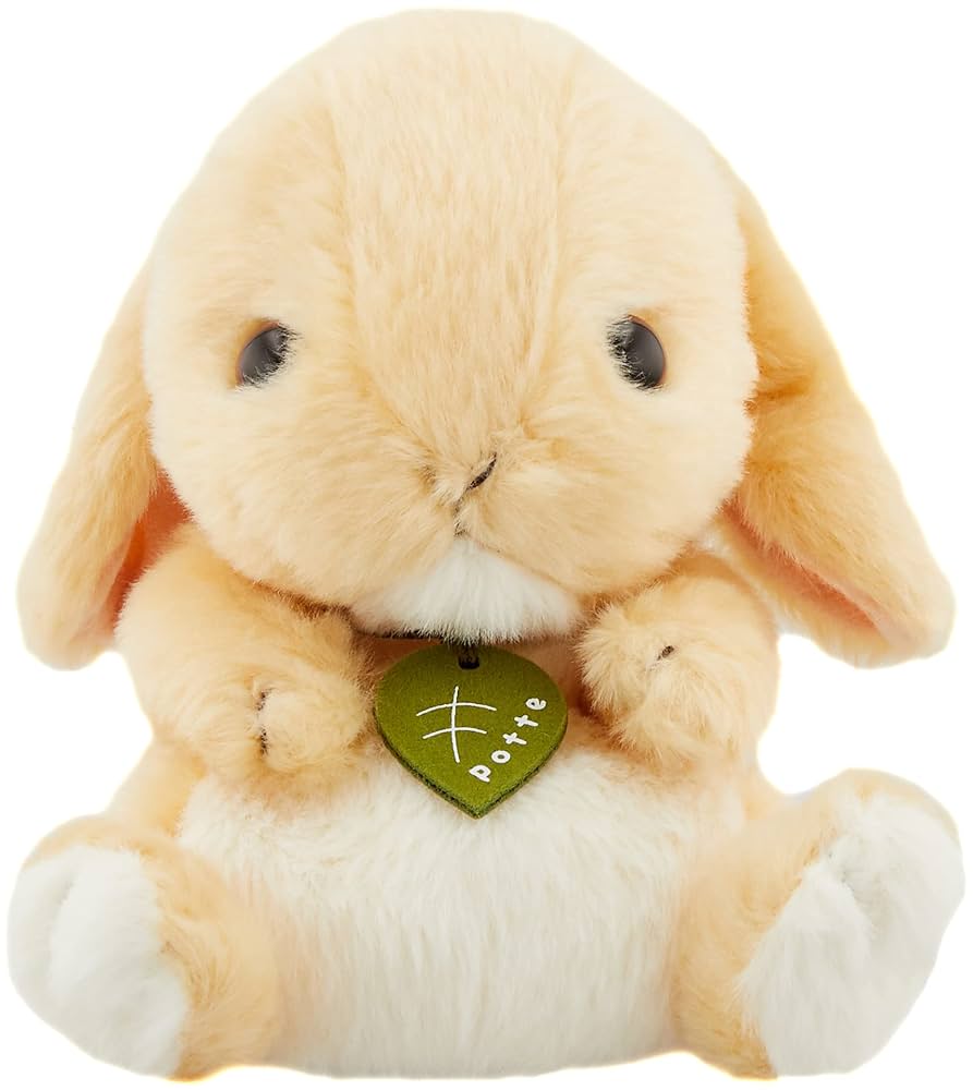 Amazon.co.jp: potte ロップイヤー ぬいぐるみ : おもちゃ